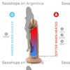 Real Skin Model 2 - Dildo Termorreactivo de Silicona Líquida de 15 cm